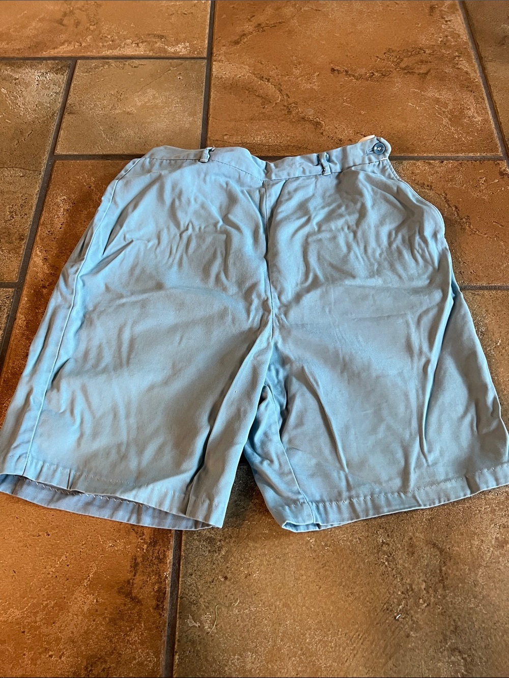 VINTAGE BLUE SHORTS